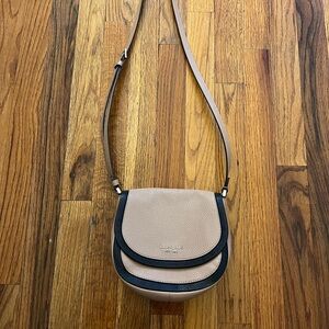 Kate Spade Tan and Black Crossbody Bag